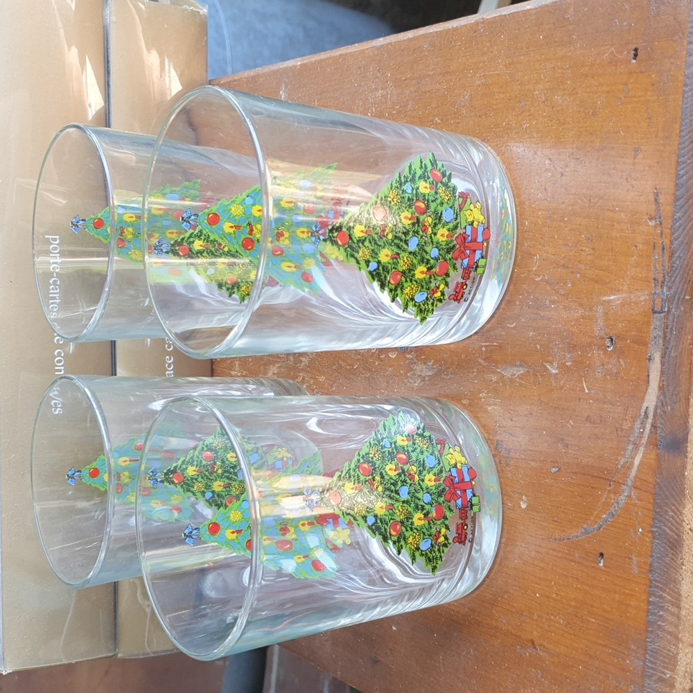 Christmas glasses